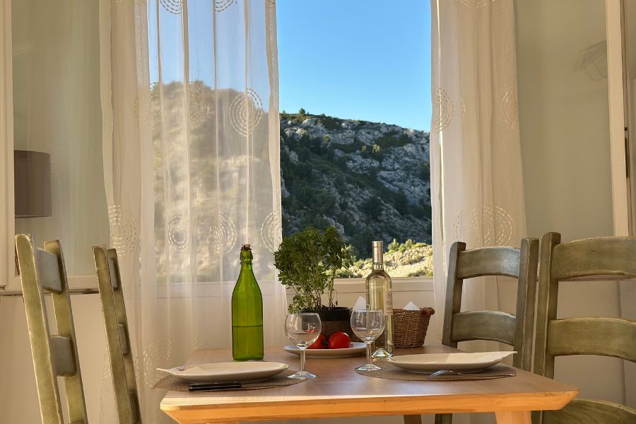 A table
